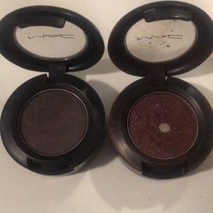 MAC eyeshadow pots - Smut and Agate